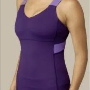 Lululemon Push Your Limits Crossback Tank Size 8